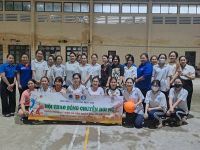 Hội thao bóng chuyền hơi nữ HSSV