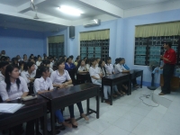 Lớp truyền thông vận động hiến máu tình nguyện năm 2013