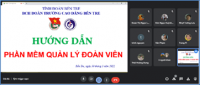 Đoàn Trường Cao đảng Bến Tre thực hiện quản lý đoàn viên trên hệ thống nghiệp vụ công tác đoàn