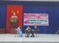 Sinh hoạt chuyên đề "Yêu thương và chia sẻ" quý IV năm 2022